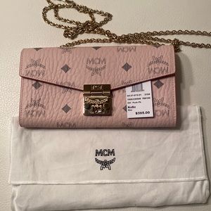 MCM Powder Pink Crossbody